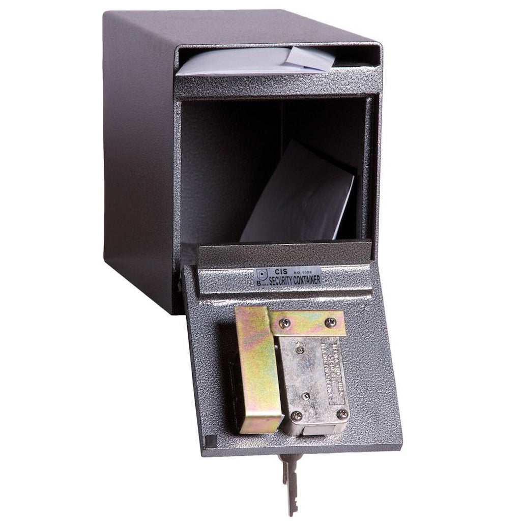 Hollon Safe HDS-02K Depository Safe with Dual Key Lock