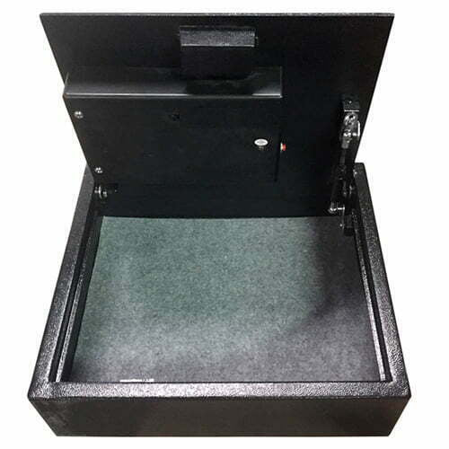 Hollon Safe PB-BIO-2 Pistol Safe with Biometric Lock