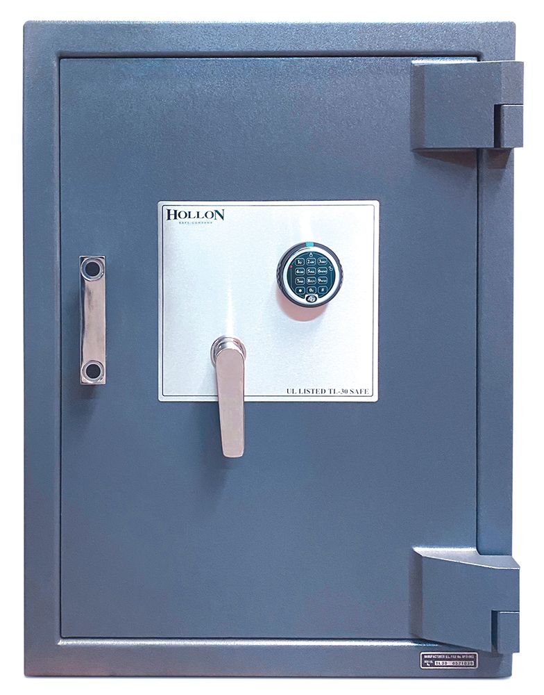 Hollon MJ-2618E 2 Hour TL-30 Fire and Burglary Safe with Electronic Lock