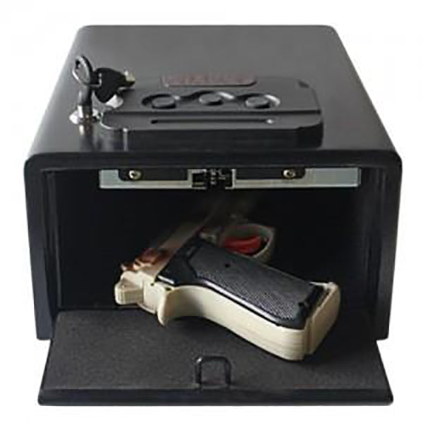 Hollon Safe PB10 Pistol Safe with Push Button Lock