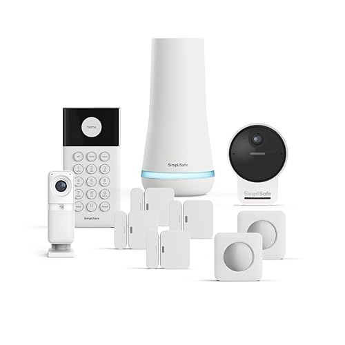 SimpliSafe 10 Piece Wireless Home Security System with Outdoor Camera