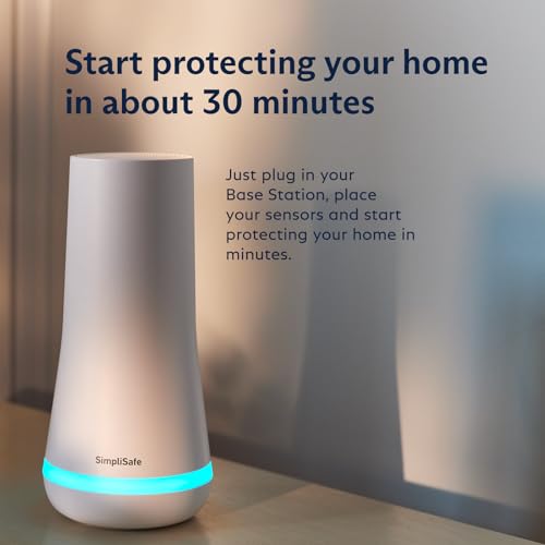 SimpliSafe 7 Piece Wireless Outdoor Camera Home Security System