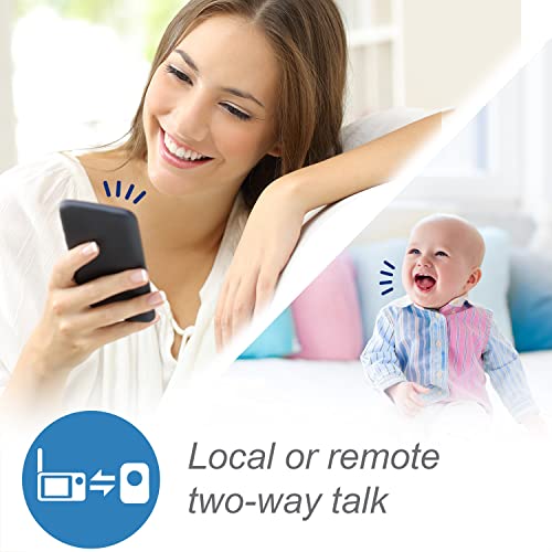VTech RM7764-2HD 7" HD Monitor Smart WiFi 2 Camera Package
