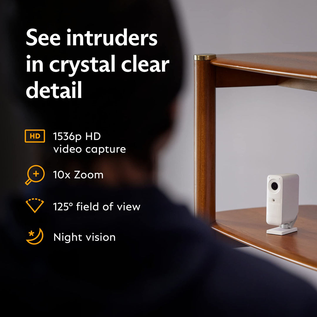 SimpliSafe 11 Piece Wireless Home Security System Gen 3 with Wireless Indoor HD Camera