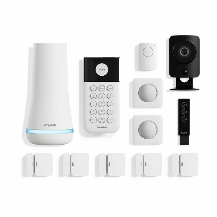 SimpliSafe 12 Piece Wireless Home Security System w/HD Camera