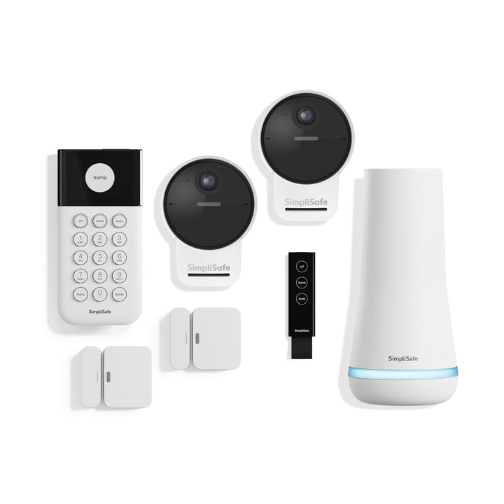 SimpliSafe 7 Piece Wireless Outdoor Camera Home Security System