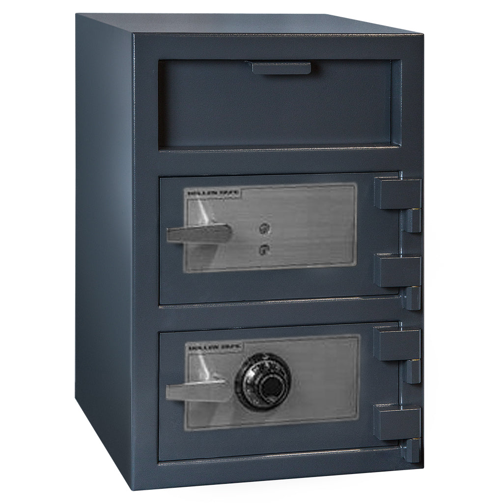 Hollon Safe FDD-3020CK Depository Safe with Dual Key Lock and Combination Lock