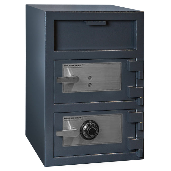 Hollon Safe FDD-3020CK Depository Safe with Dual Key Lock and Combination Lock