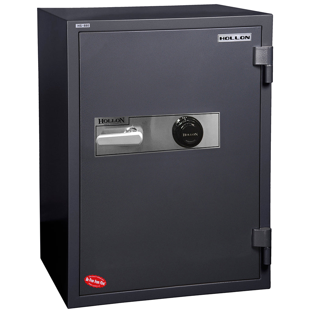 Hollon Safe HS-880C 2 Hour Fireproof Office Safe with Combination Lock