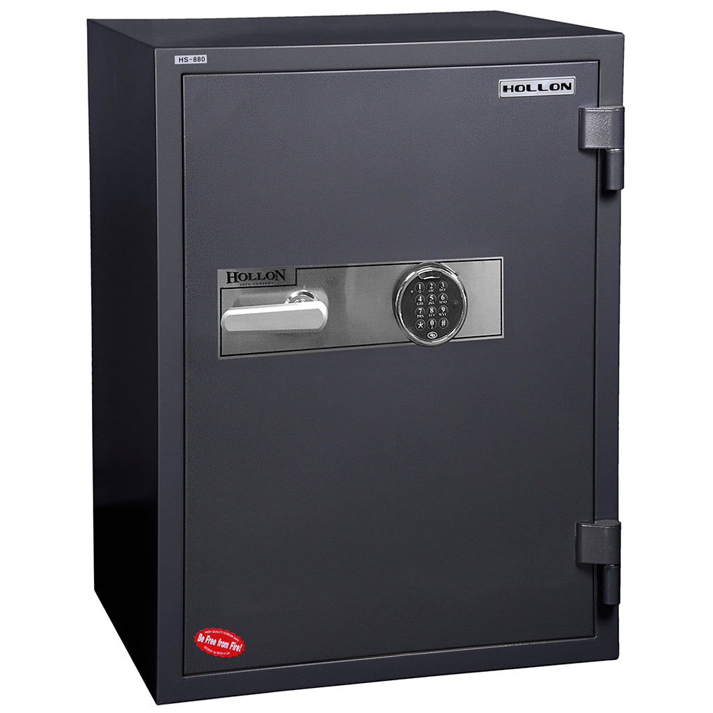 Hollon Safe HS-880E 2 Hour Fireproof Office Safe with Electronic Lock