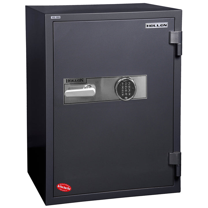 Hollon Safe HS-880E 2 Hour Fireproof Office Safe with Electronic Lock