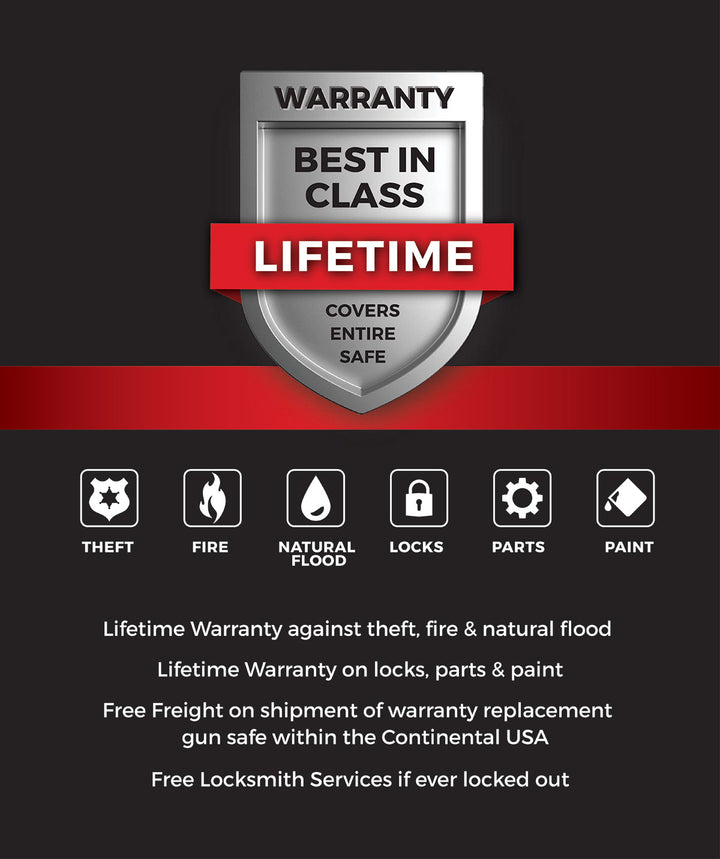 Sports Afield SA5924P Preserve Series - Fire Rated - 24-Gun Safe