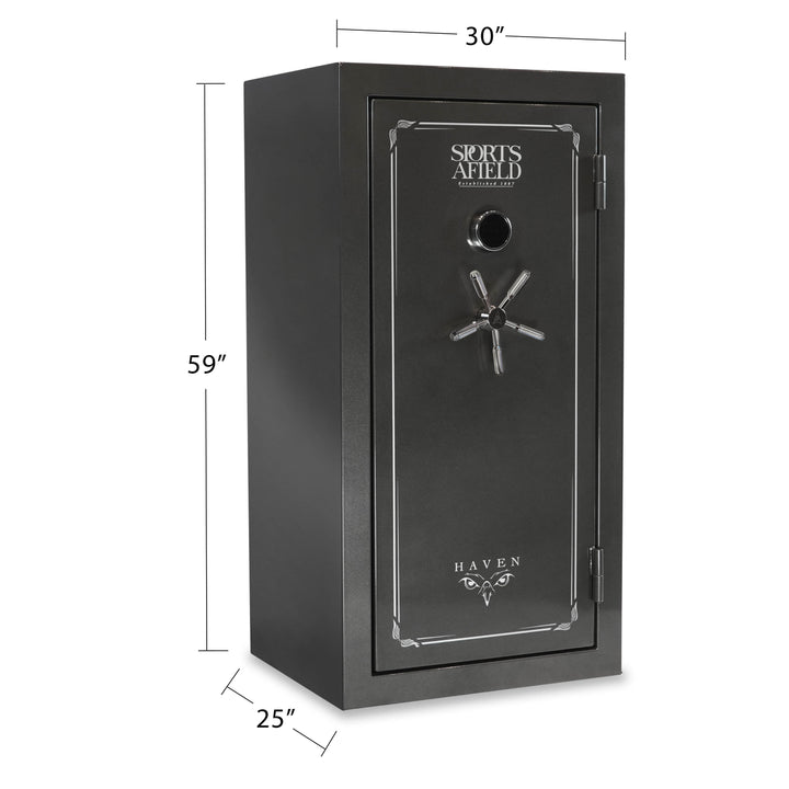 Sports Afield SA5930HX Haven Series - Fire Rated - 36-Gun Safe