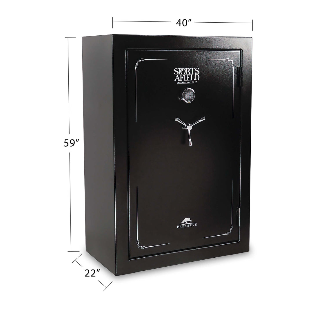 Sports Afield SA5940P Preserve Series - Fire Rated - 40-Gun Safe