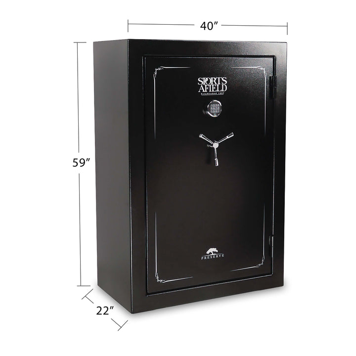 Sports Afield SA5940P Preserve Series - Fire Rated - 40-Gun Safe