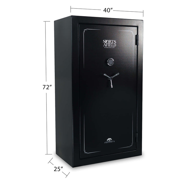 Sports Afield SA7240P Preserve Series - Fire Rated - 60-Gun Safe
