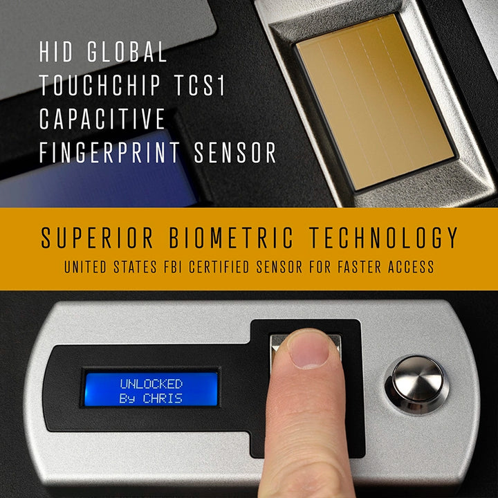 Verifi Smart Safe S4000 Biometric Gun Safe with FBI Certified Fingerprint Sensor