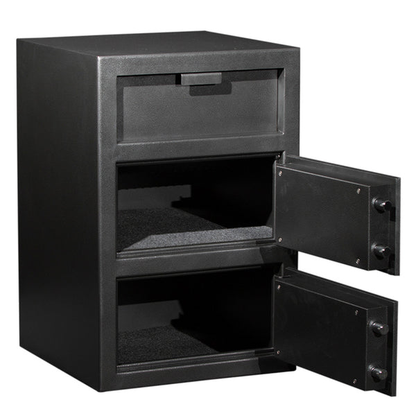 Protex FDD-3020 Large Dual Door Front Loading Depository Safe