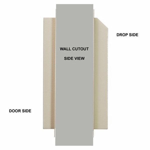 Protex WDS-311 Through-The-Wall Locking Drop Box